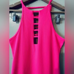 Victoria Sport by Victoria’s Secret Hot Pink Pink BodyCon Dress Size XS/XP NWT